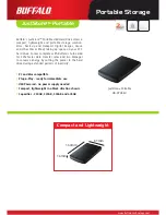 Preview for 1 page of Buffalo HD-PV320U2 Specifications