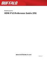 Buffalo HDW-PU3 Reference Manual предпросмотр