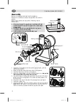 Предварительный просмотр 4 страницы Buffalo Heavy Duty Meat Mincer 12 Instruction Manual