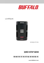 Предварительный просмотр 1 страницы Buffalo LinkStation Pro Duo LS-WTGL/R1 Quick Setup Manual