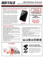 Preview for 1 page of Buffalo MiniStation Extreme HD-PZ1.0U3B Specifications