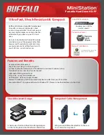 Preview for 1 page of Buffalo MiniStation HD-PF320U2 Specifications