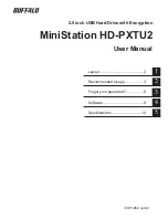 Buffalo MiniStation HD-PXTU2 User Manual предпросмотр