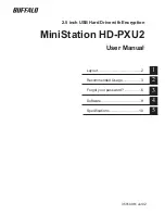 Preview for 1 page of Buffalo MiniStation HD-PXU2 User Manual