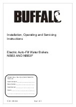 Buffalo NBB3 Installation And Operating Instructions Manual предпросмотр