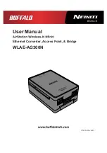 Buffalo Nfiniti WLAE-AG300N User Manual предпросмотр