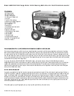 Предварительный просмотр 2 страницы Buffalo Sportsman GEN7000 Instruction Manual