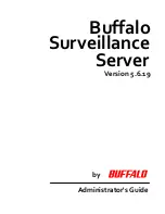 Предварительный просмотр 1 страницы Buffalo Surveillance Server Administrator'S Manual