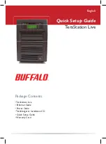 Preview for 3 page of Buffalo TeraStation Live Quick Setup Manual