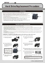 Buffalo TS-XEL Series Replacement Procedure предпросмотр