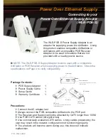 Preview for 1 page of Buffalo WLE-POE-S Setup Manual