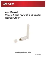 Предварительный просмотр 1 страницы Buffalo WLI-UC-GNHP User Manual