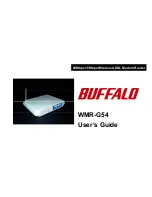 Buffalo WMR-G54 User Manual preview