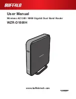 Buffalo WZR-D1800H User Manual preview