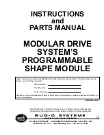 Bug-O Systems MDS Series Instructions And Parts Manual preview