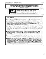 Preview for 3 page of Bug-O Systems MDS Series Instructions And Parts Manual