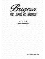 Preview for 1 page of Bugera 333-212 INFINIUM Specifications