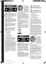 Preview for 2 page of Bugera BVP5500 Operating/Safety Instructions Manual