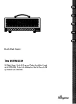 Bugera T50 INFINIUM Quick Start Manual preview