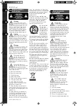 Preview for 2 page of Bugera V5 Operating/Safety Instructions Manual