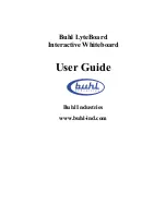 Buhl LyteBoard User Manual preview