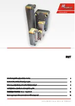 Preview for 1 page of Bühler technologies BWT Brief Instructions