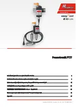 Bühler technologies easyMont IO-Link Pressotronik 770 Brief Instructions preview