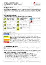 Предварительный просмотр 4 страницы Bühler technologies FGSL 15 Installation And Operation Instruction Manual