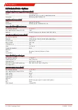 Preview for 42 page of Bühler technologies TC-Double Plus Installation And Operation Instructions Manual