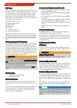 Предварительный просмотр 2 страницы Bühler technologies VSA 24-DH Brief Instructions