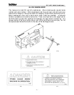 Preview for 3 page of Buhler 50-inch, 60-inch Owner'S Manual