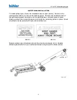 Предварительный просмотр 9 страницы Buhler FK308 Operator And Parts Manual
