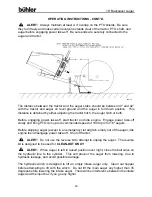 Preview for 23 page of Buhler FK370 Operator And Parts Manual