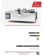 Buhler TC-Double Original Instructions Manual предпросмотр