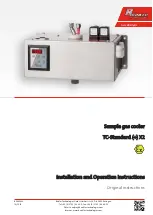 Preview for 1 page of Buhler TC-Standard (+) X2 Installation And Operation Instructions Manual