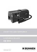 Buhnen HB 5010 Translation Of The Original Operating Manual preview