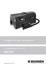 Preview for 9 page of Buhnen HB 5010 Translation Of The Original Operating Manual