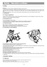 Preview for 5 page of Buhnen PAM Powerline  H206700 Operating Instructions Manual