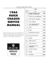 Предварительный просмотр 2 страницы Buick 1966 Service Manual