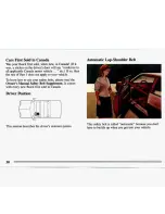 Preview for 32 page of Buick 1993 Century Owner'S Manual