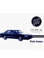 Buick 1993 Park Avenue Owner'S Manual preview