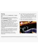 Preview for 173 page of Buick 1993 Park Avenue Owner'S Manual