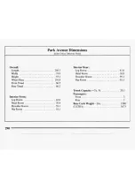 Preview for 292 page of Buick 1993 Park Avenue Owner'S Manual