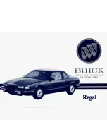 Preview for 1 page of Buick 1993 Regal Owner'S Manual