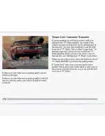 Предварительный просмотр 175 страницы Buick 1993 Skylark Owner'S Manual