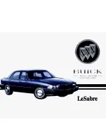 Buick 1994 LeSabre Owner'S Manual предпросмотр