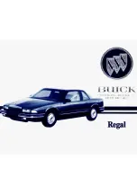 Buick 1994 Regal Owner'S Manual предпросмотр