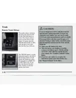 Preview for 68 page of Buick 1995 Park Avenue Owner'S Manual