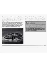 Preview for 169 page of Buick 1995 Park Avenue Owner'S Manual