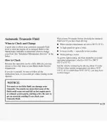 Preview for 241 page of Buick 1995 Park Avenue Owner'S Manual